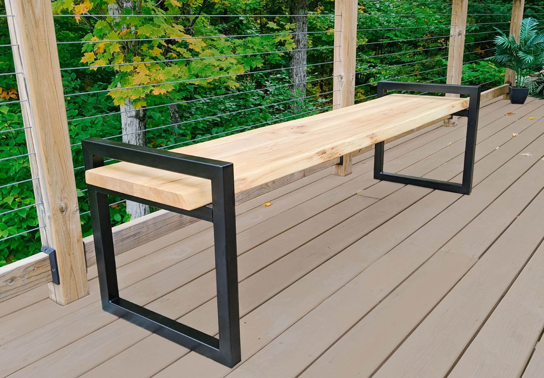 Pieds Cube Noir – Paquet de 2 – Image 2