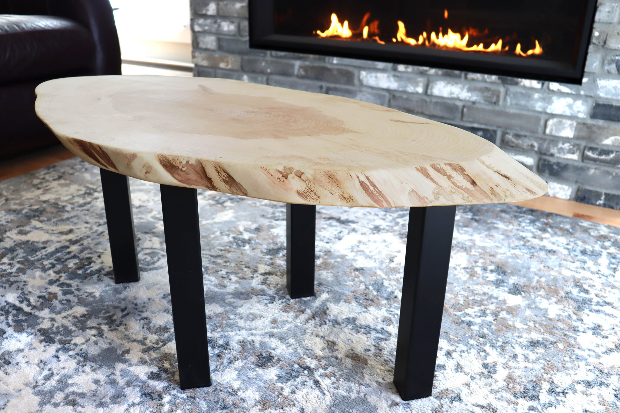 Pieds de piédestal noirs (ensemble de 4)