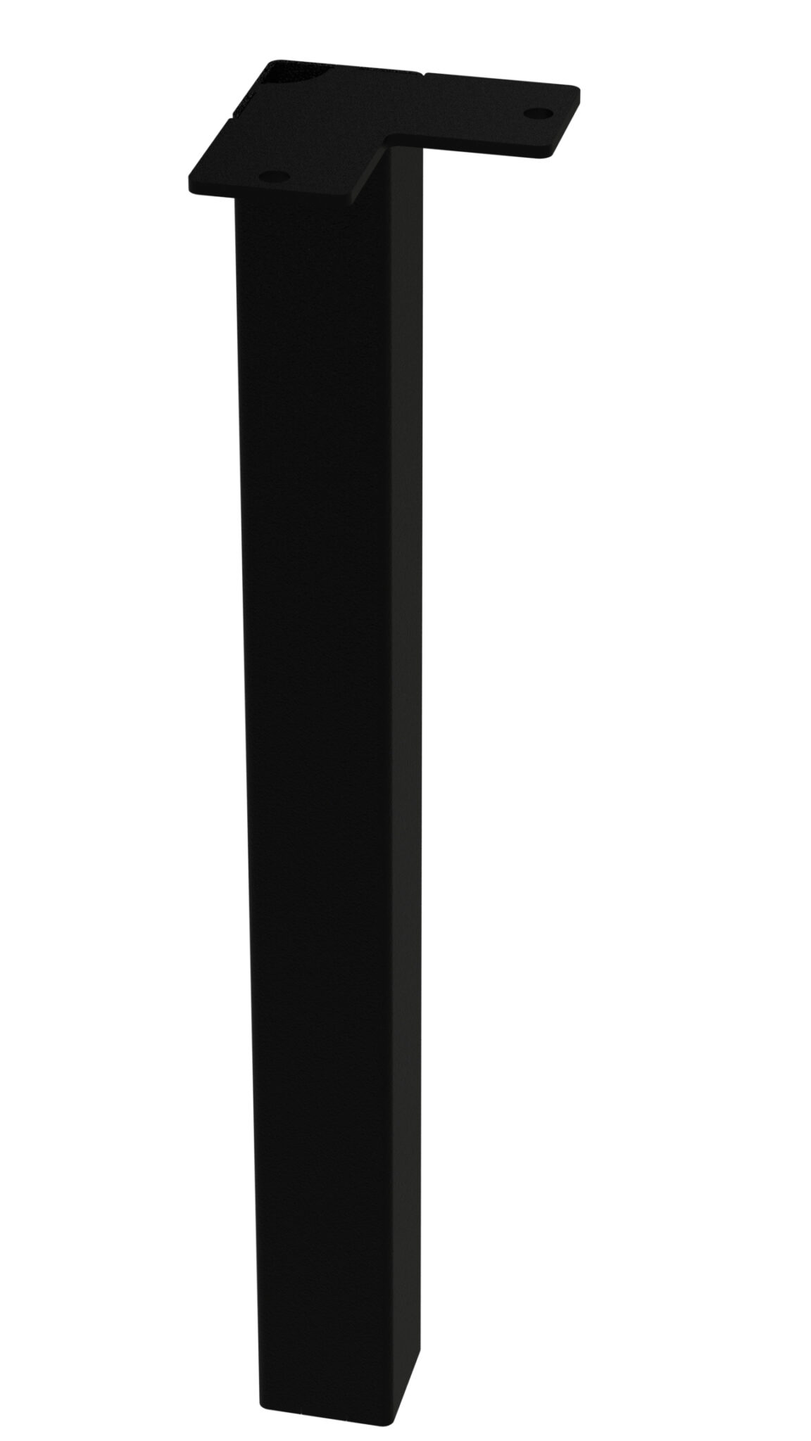 Pieds de piédestal noirs (ensemble de 4) – Image 2