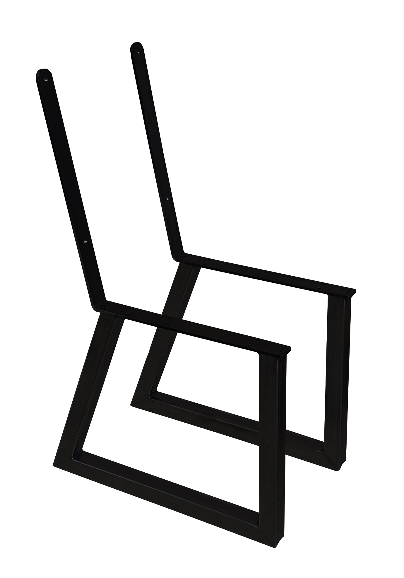 Pieds de banc noirs – Paquet de 2 – Image 2