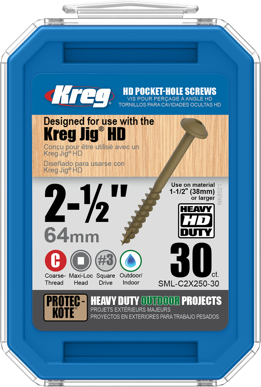 Vis Kreg HD – Paquet de 30 – Image 3