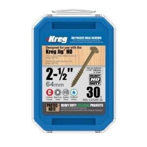 Kreg HD Screws – 30 Pack