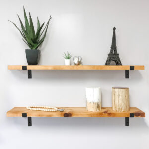 S - Steel Shelf Brackets Black Collection